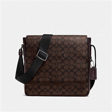 coach mens messenger bag sale